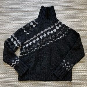 DEREK LAM 10 CROSBY FAIR ISLE SWEATER